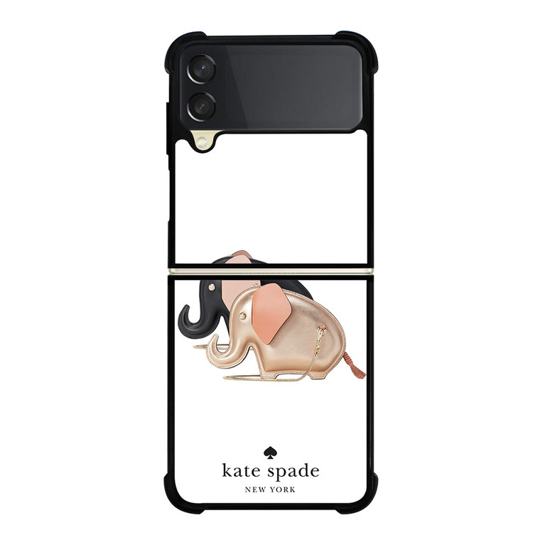 KATE SPADE TINY ELEPHANT Samsung Galaxy Z Flip 3 Case Cover