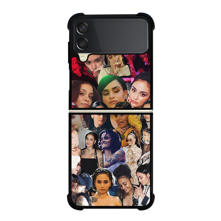 KEHLANI TSUNAMI ASHLEY COLLAGE Samsung Galaxy Z Flip 3 Case Cover
