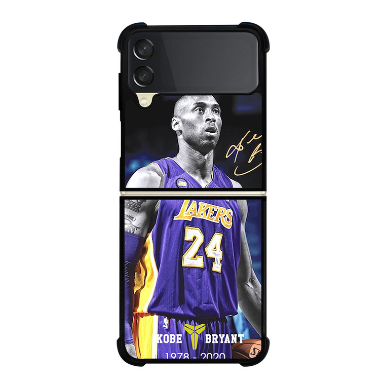 KOBE BRYANT 1978-2020 LAKERS Samsung Galaxy Z Flip 3 Case Cover