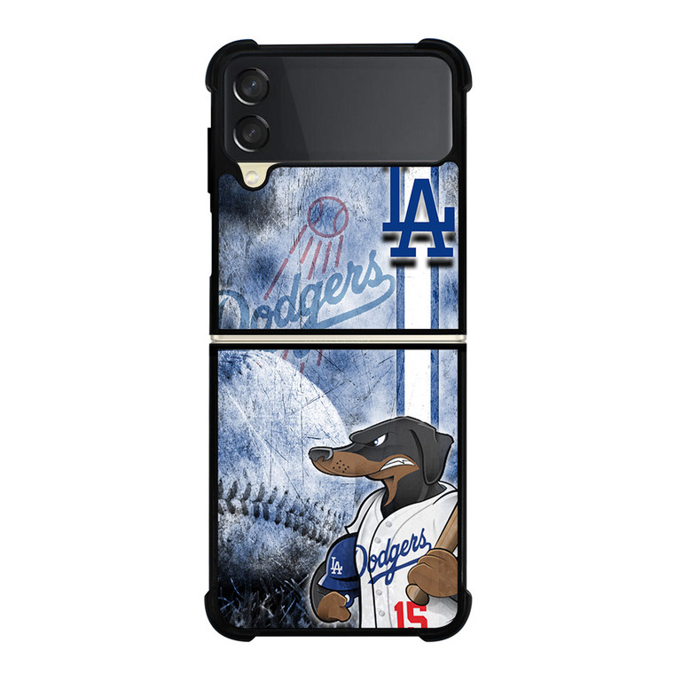 LA DODGERS DOG LOGO Samsung Galaxy Z Flip 3 Case Cover