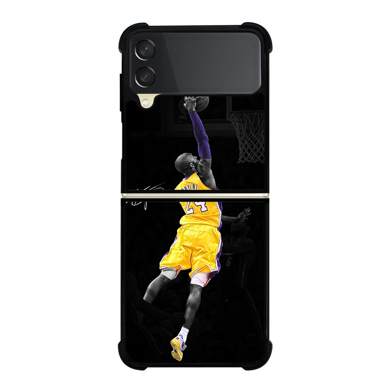 LA LAKERS KOBE BRYANT SIGNATURE Samsung Galaxy Z Flip 3 Case Cover