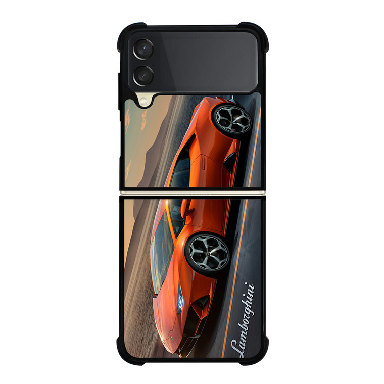 LAMBORGHINI HURACAN EVO Samsung Galaxy Z Flip 3 Case Cover
