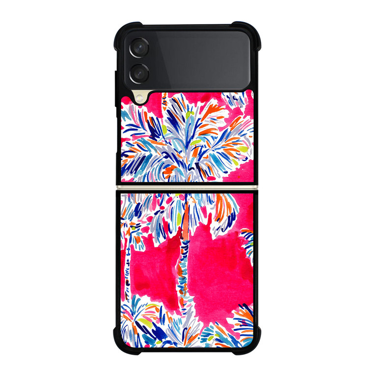 LILLY PULITZER RED VINTAGE Samsung Galaxy Z Flip 3 Case Cover