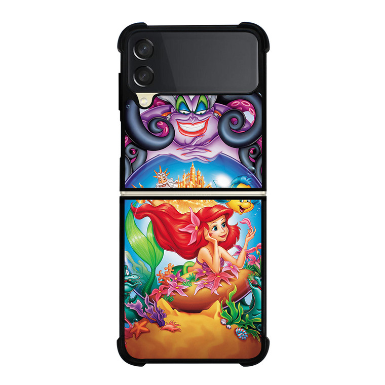 LITTLE MERMAID ARIEL AND URSULA DISNEY Samsung Galaxy Z Flip 3 Case Cover