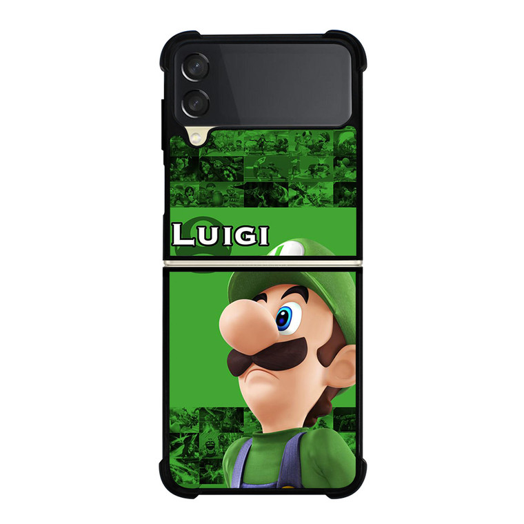 LUIGI SUPER MARIO Samsung Galaxy Z Flip 3 Case Cover