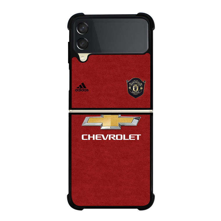 MANCHESTER UNITED NEW HOME JERSEY Samsung Galaxy Z Flip 3 Case Cover