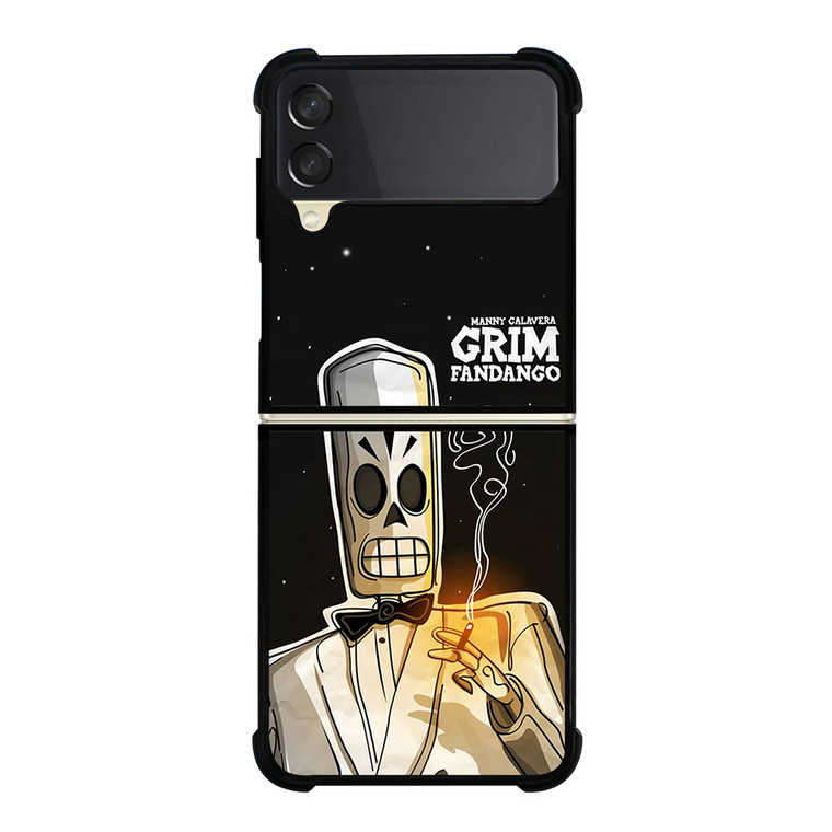 MANNY CALAVERA GRIM FANDANGO Samsung Galaxy Z Flip 3 Case Cover