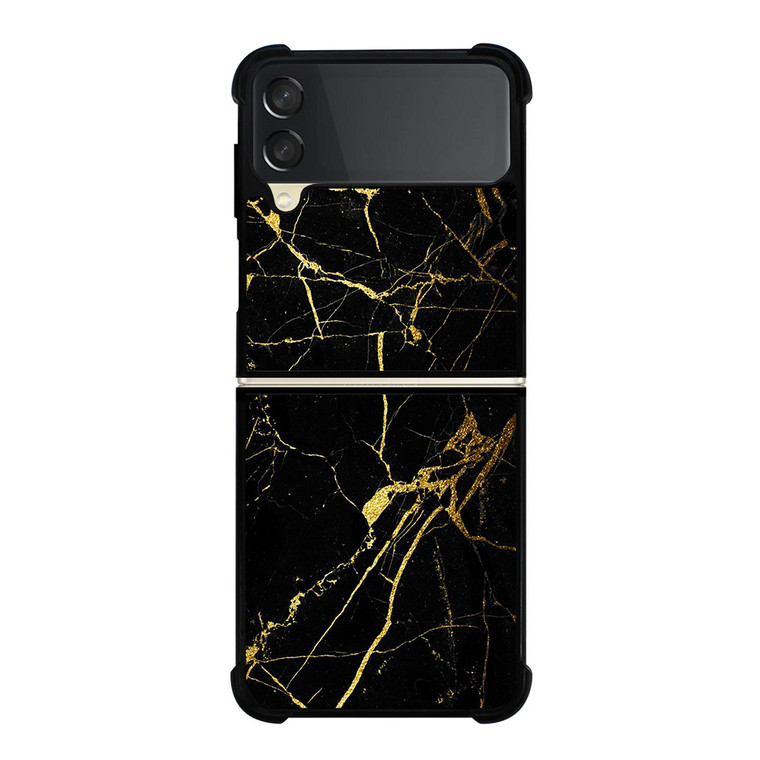 MARBLE GOLD PATTERN Samsung Galaxy Z Flip 3 Case Cover