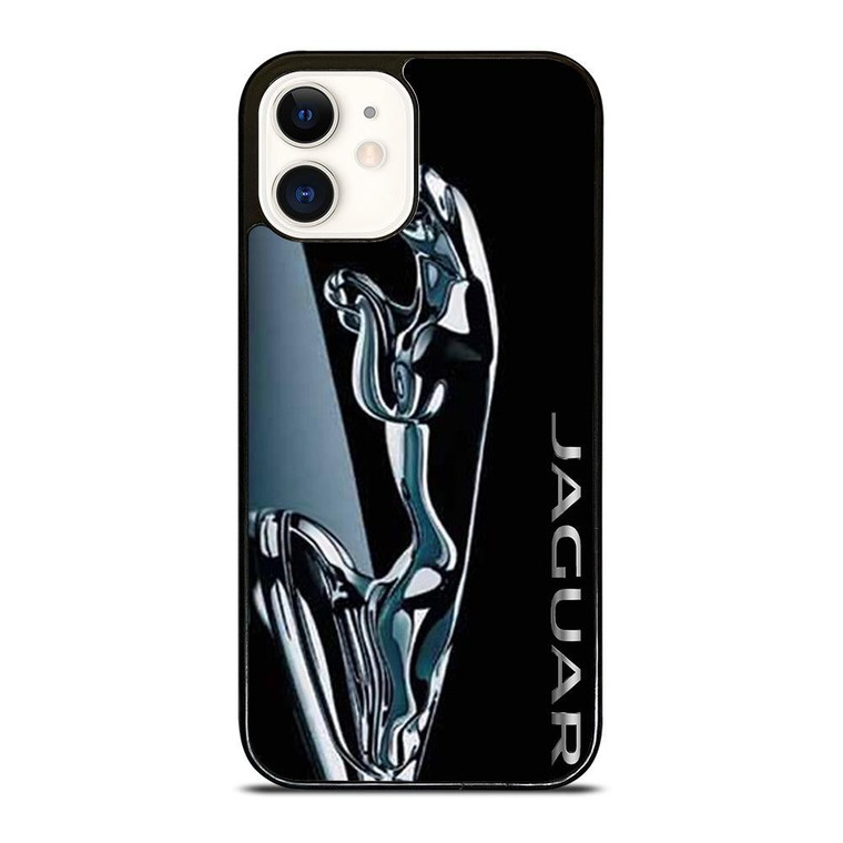 JAGUAR METAL LOGO 2 iPhone 12 Case Cover