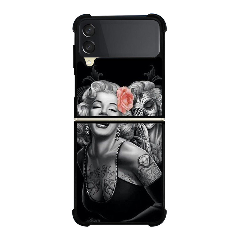 MARILYN MONROE TATTOO Samsung Galaxy Z Flip 3 Case Cover