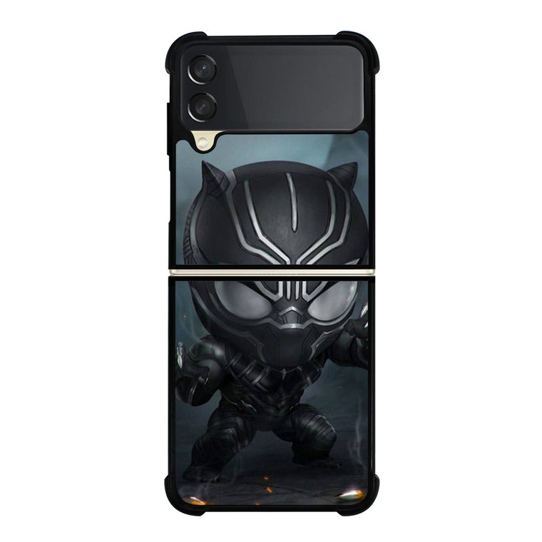 MARVEL BLACK PANTHER KAWAII Samsung Galaxy Z Flip 3 Case Cover