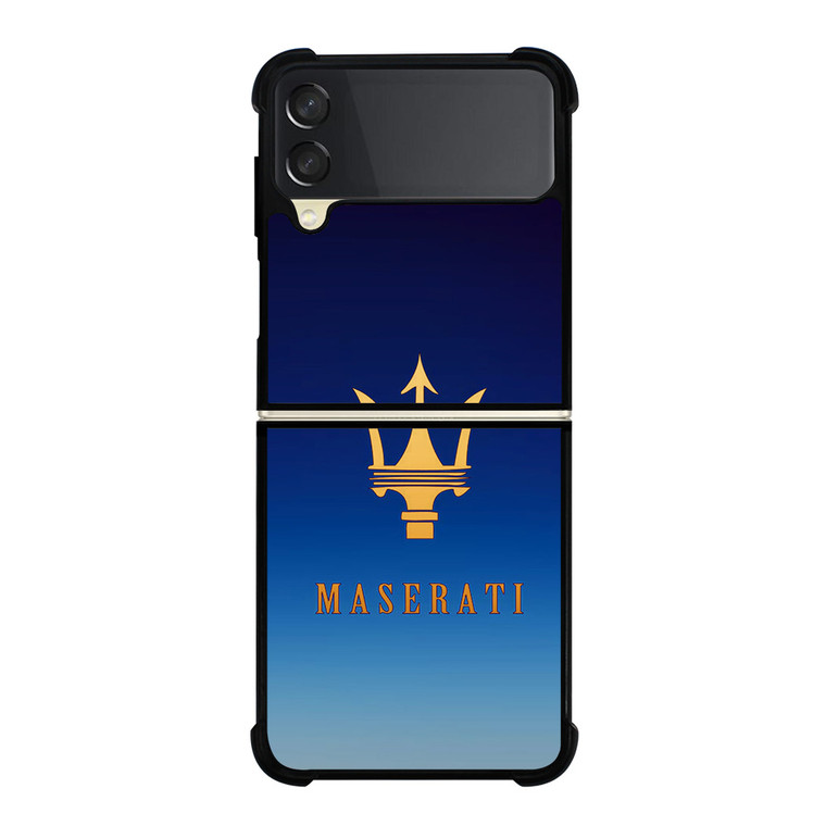 MASERATI GOLD LOGO Samsung Galaxy Z Flip 3 Case Cover