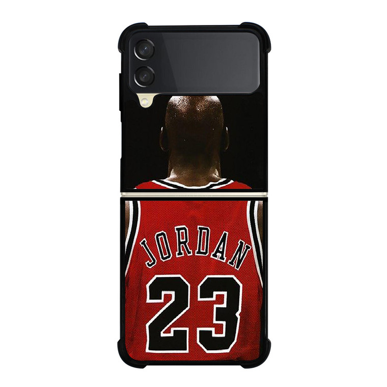 MICHAEL JORDAN 23 JERSEY Samsung Galaxy Z Flip 3 Case Cover