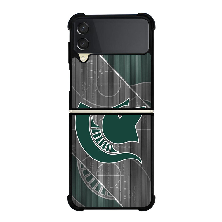 MICHIGAN STATE SPARTANS LOGO Samsung Galaxy Z Flip 3 Case Cover