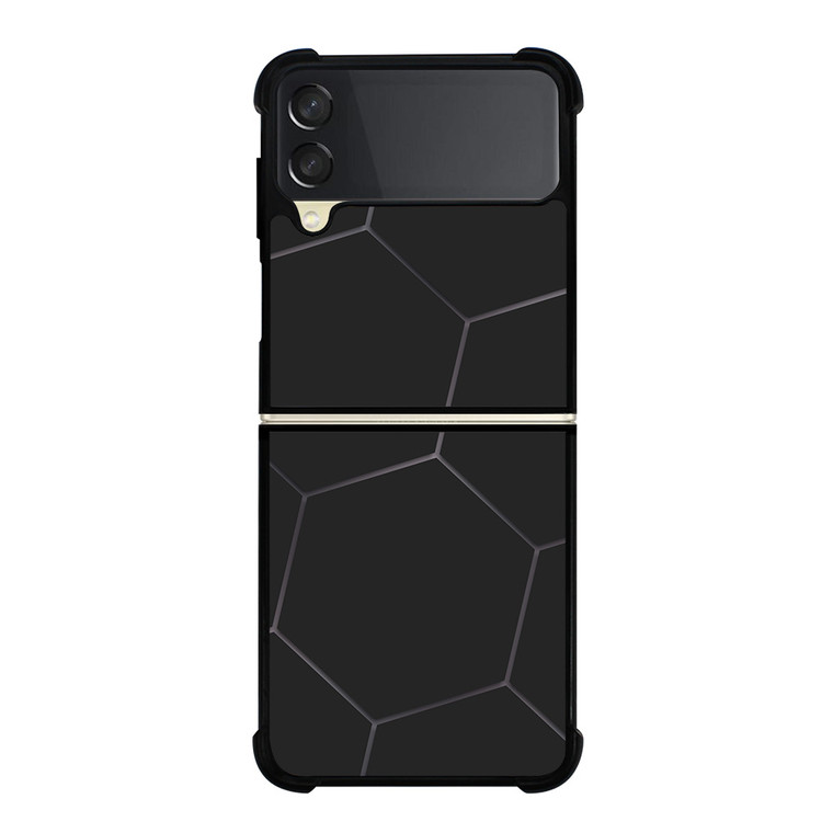 MODERN HEXAGONAL PATTERN Samsung Galaxy Z Flip 3 Case Cover