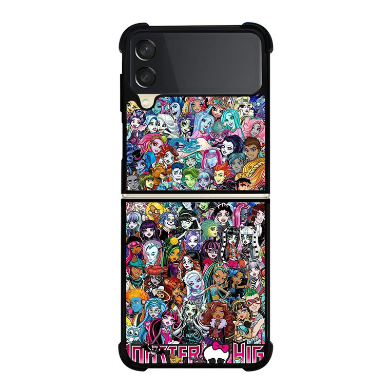 MONSTER HIGH COLLAGE Samsung Galaxy Z Flip 3 Case Cover