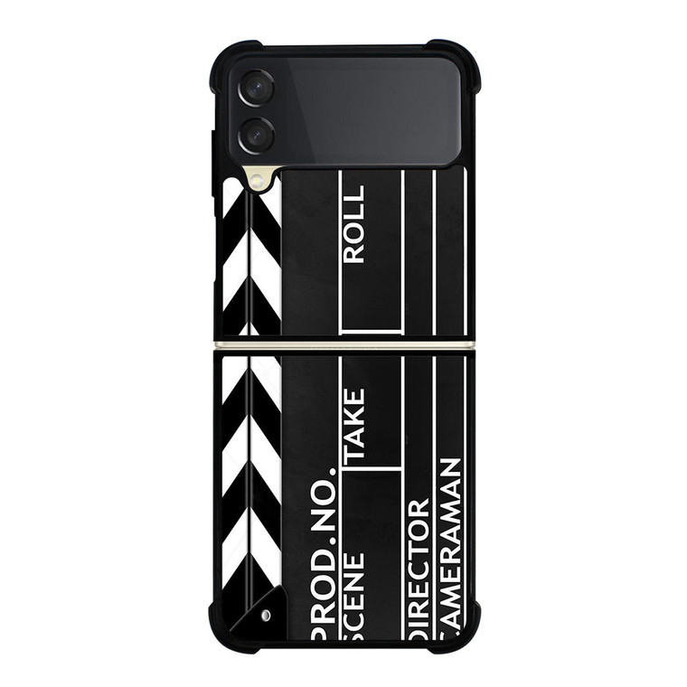 MOVIE CLAPPER BOARD Samsung Galaxy Z Flip 3 Case Cover