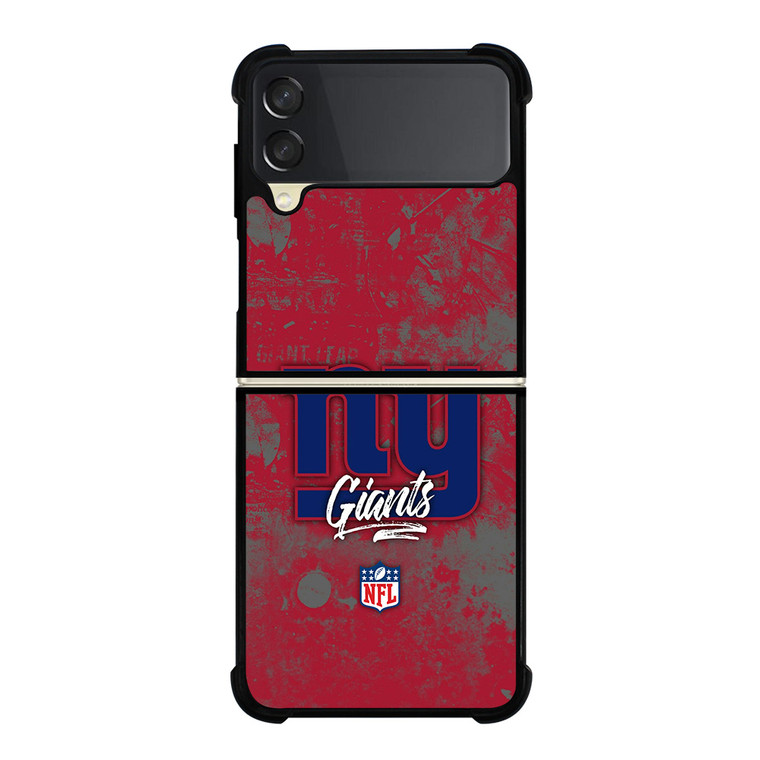 NEW YORK GIANTS RED NFL Samsung Galaxy Z Flip 3 Case Cover