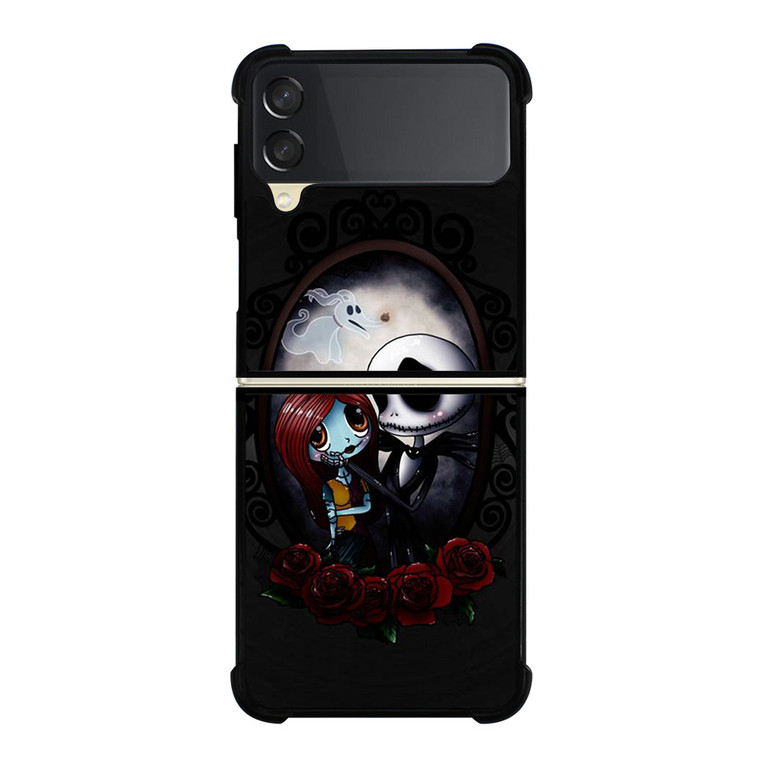 NIGHTMARE BEFORE CHRISTMAS KAWAII Samsung Galaxy Z Flip 3 Case Cover