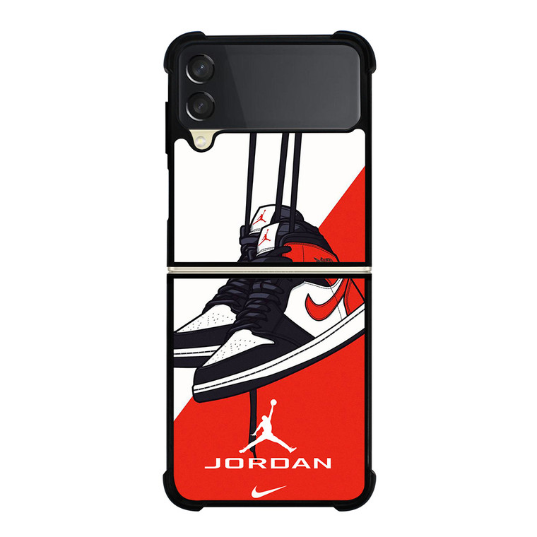 NIKE AIR JORDAN SNEAKERS Samsung Galaxy Z Flip 3 Case Cover