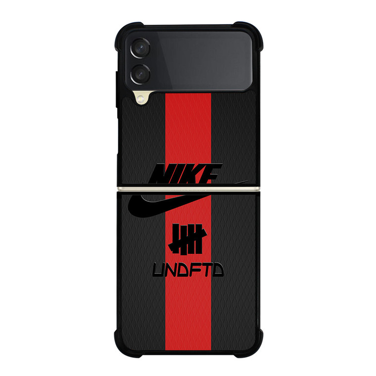 NIKE X UNDEFEATED LOGO Samsung Galaxy Z Flip 3 Case Cover NIKE X UNDEFEATED LOGO Samsung Galaxy Z Flip 3 Case Cover