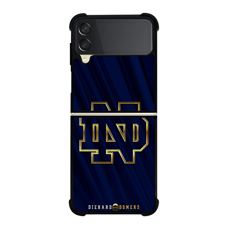 NOTRE DAME ND FOOTBALL LOGO Samsung Galaxy Z Flip 3 Case Cover