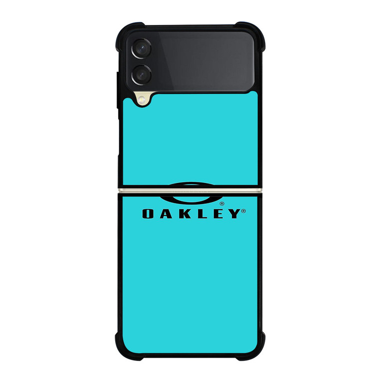 OAKLEY LOGO BLUE Samsung Galaxy Z Flip 3 Case Cover