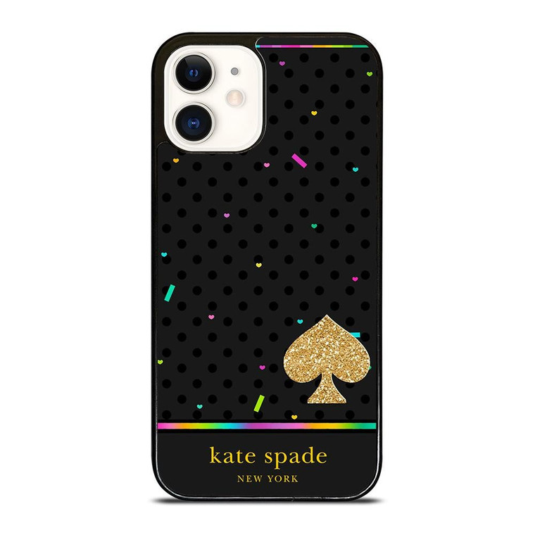 KATE SPADE RAINBOW POLKADOTS iPhone 12 Case Cover