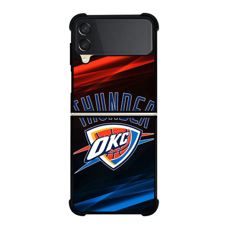 OKLAHOMA CITY THUNDER LOGO Samsung Galaxy Z Flip 3 Case Cover