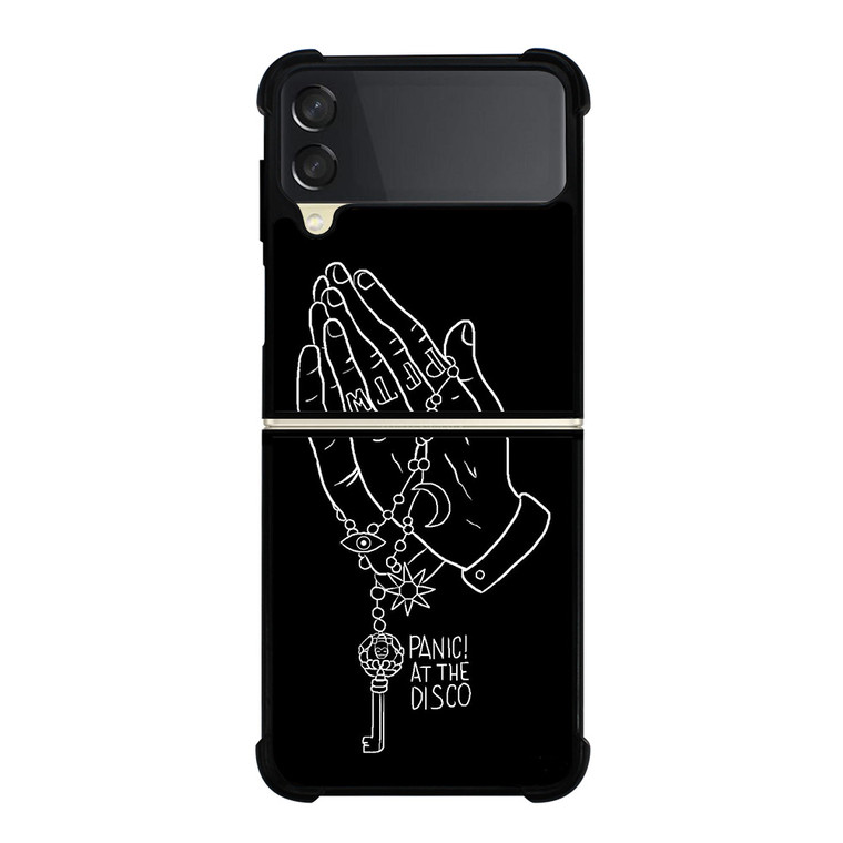 PANIC AT THE DISCO BLACK LOGO Samsung Galaxy Z Flip 3 Case Cover