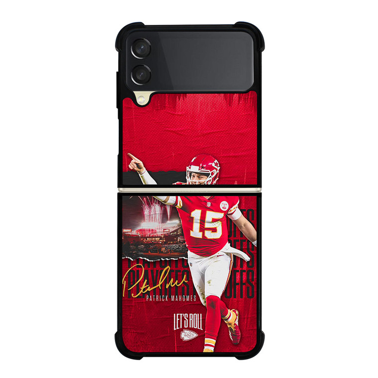 PATRICK MAHOMES KANSAS CITY CHIEFS Samsung Galaxy Z Flip 3 Case Cover
