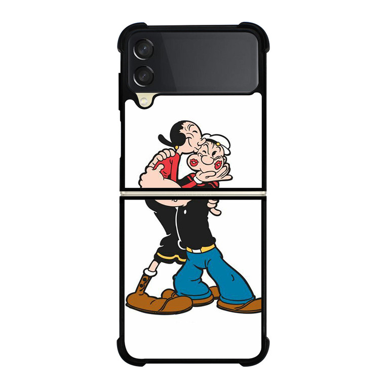 POPEYE AND OLIVE LOVE Samsung Galaxy Z Flip 3 Case Cover