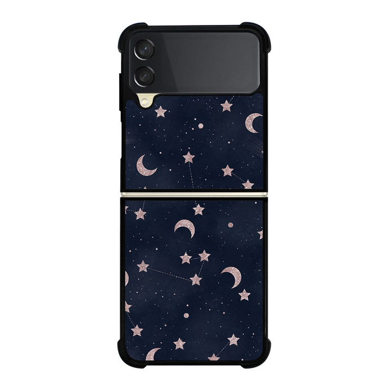 PRETTY NIGHT ASTROLOGICAL SIGN Samsung Galaxy Z Flip 3 Case Cover