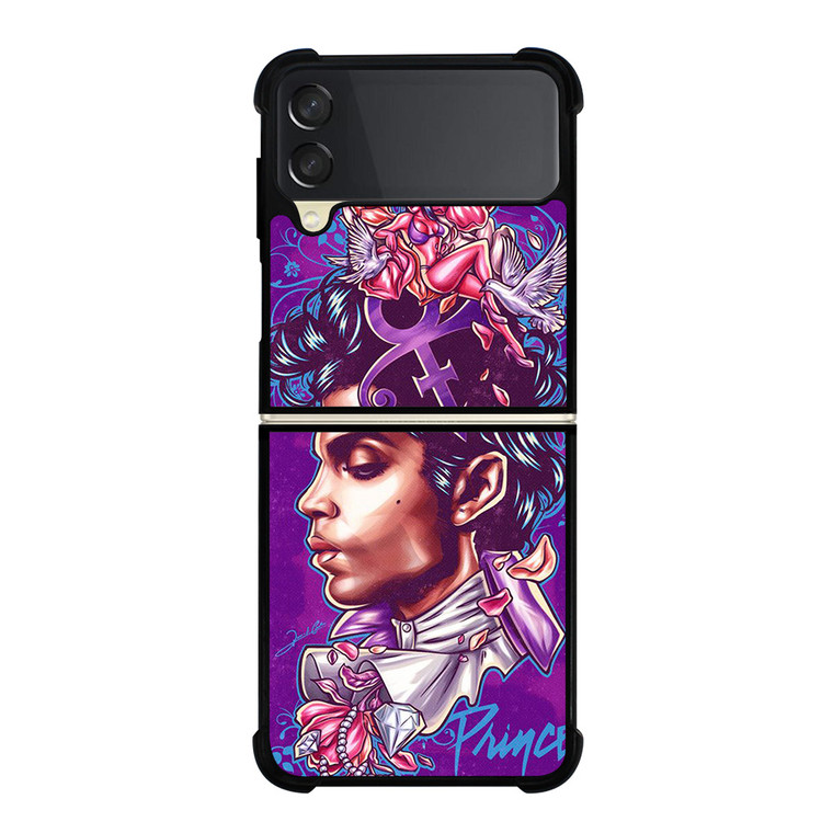 PRINCE PURPLE RAIN ART Samsung Galaxy Z Flip 3 Case Cover
