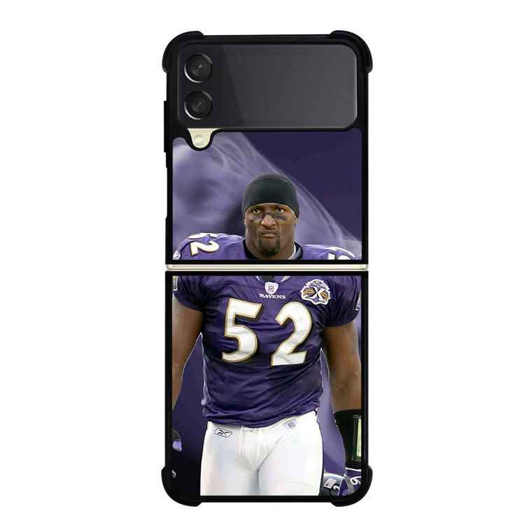 RAY LEWIS BALTIMORE RAVENS NFL 2 Samsung Galaxy Z Flip 3 Case Cover