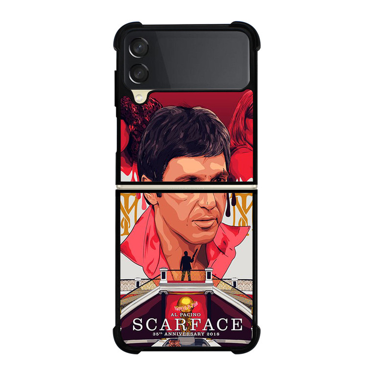 SCARFACE CLIPART Samsung Galaxy Z Flip 3 Case Cover