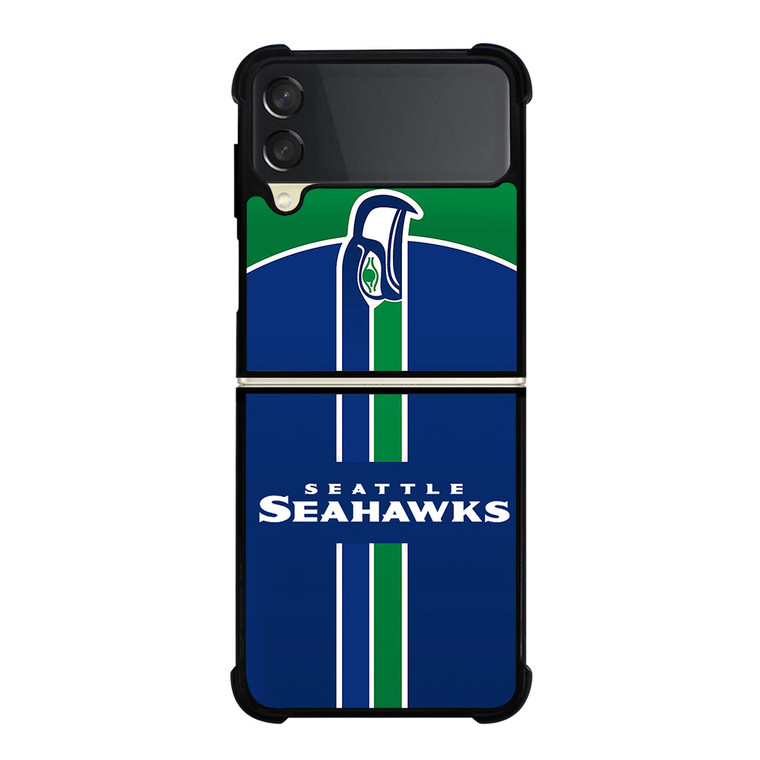 SEATTLE SEAHAWKS VERTICAL LOGO Samsung Galaxy Z Flip 3 Case Cover
