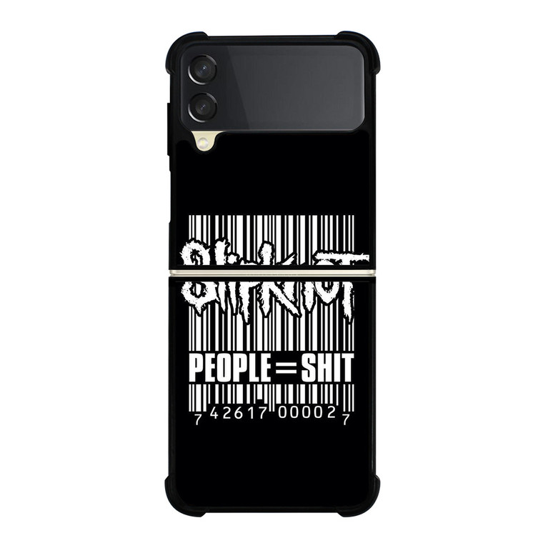 SLIPKNOT BARCODE PEOPLE SHIT Samsung Galaxy Z Flip 3 Case Cover