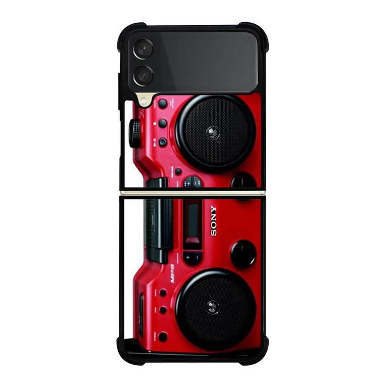 SONY BOOMBOX JOBSITE RADIO Samsung Galaxy Z Flip 3 Case Cover
