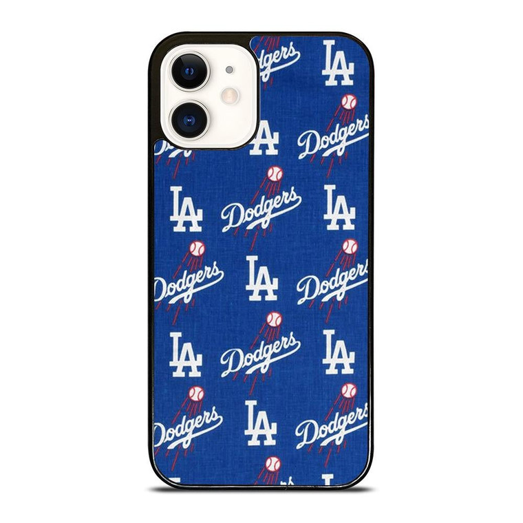 LOS ANGELES DODGERS JEANS PATTERN iPhone 12 Case Cover