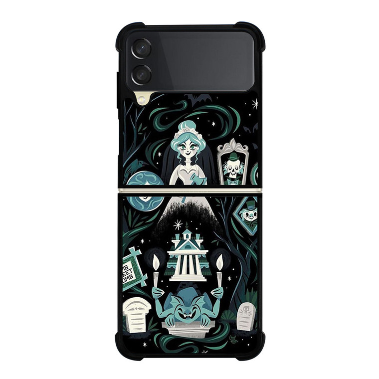 THE HAUNTED MANSION ART DISNEY Samsung Galaxy Z Flip 3 Case Cover THE HAUNTED MANSION ART DISNEY Samsung Galaxy Z Flip 3 Case Cover