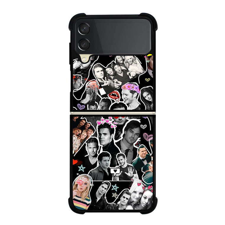 THE VAMPIRE DIARIES COLLAGE Samsung Galaxy Z Flip 3 Case Cover