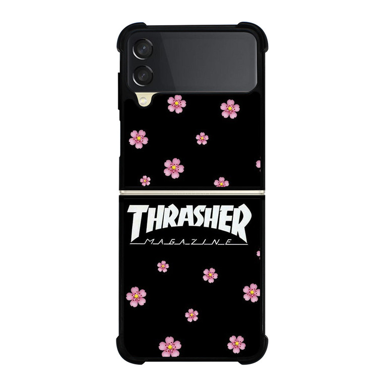 THRASHER SAKURA FLOWER Samsung Galaxy Z Flip 3 Case Cover