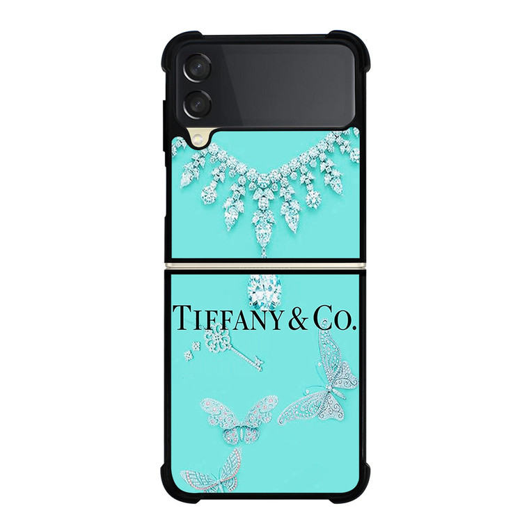 TIFFANY AND CO JEWELRY COLLECTION Samsung Galaxy Z Flip 3 Case Cover