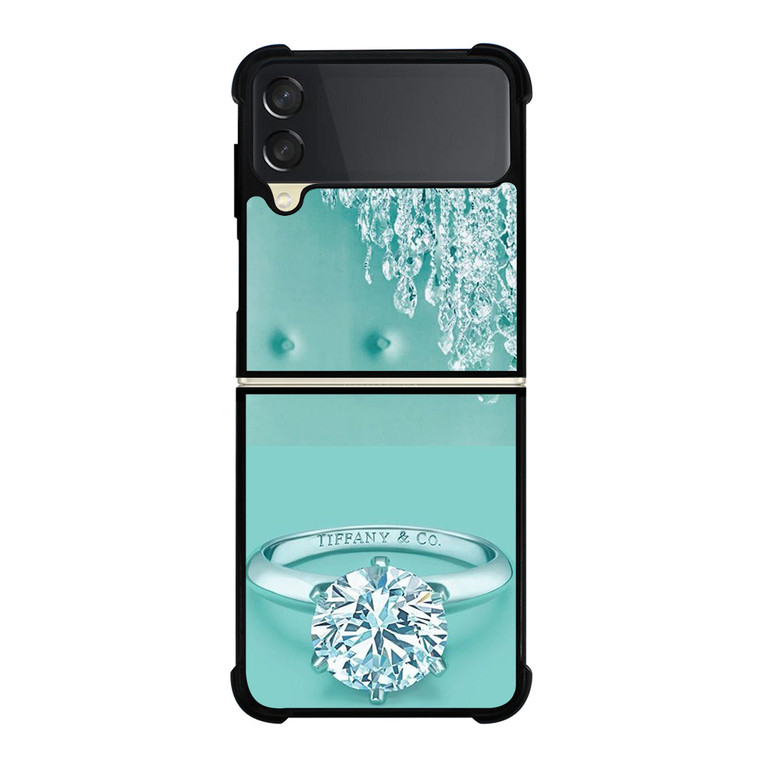 TIFFANY AND CO Samsung Galaxy Z Flip 3 Case Cover TIFFANY AND CO Samsung Galaxy Z Flip 3 Case Cover