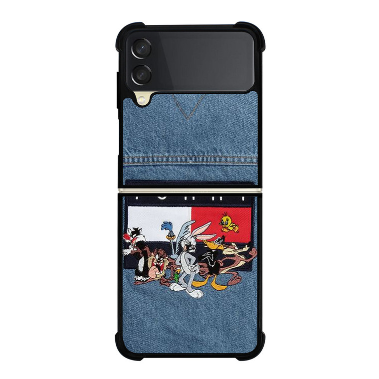 TOMMY HILFIGER JEANS LOONEY TUNES Samsung Galaxy Z Flip 3 Case Cover