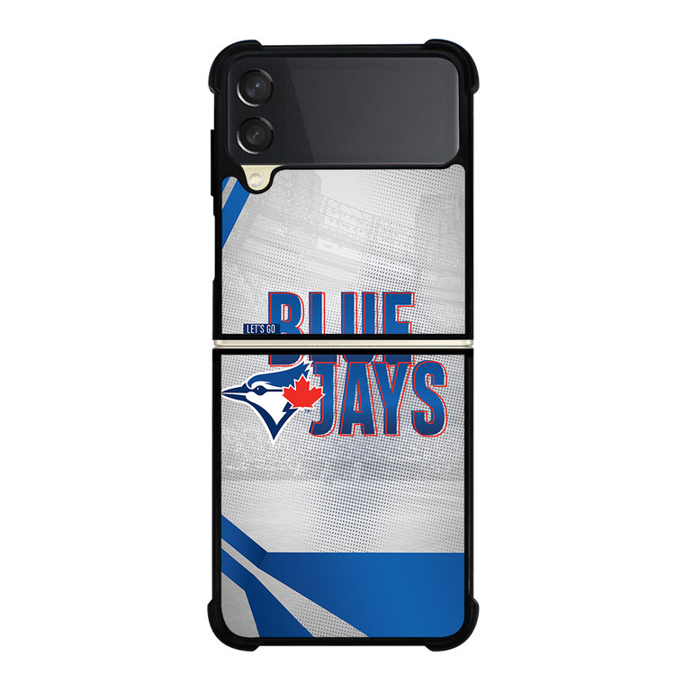 TORONTO BLUE JAYS ICON Samsung Galaxy Z Flip 3 Case Cover TORONTO BLUE JAYS ICON Samsung Galaxy Z Flip 3 Case Cover