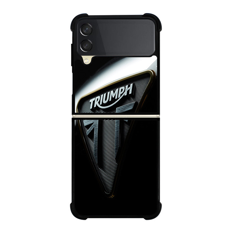 TRIUMPH MOTORCYCLE EMBLEM Samsung Galaxy Z Flip 3 Case Cover TRIUMPH MOTORCYCLE EMBLEM Samsung Galaxy Z Flip 3 Case Cover