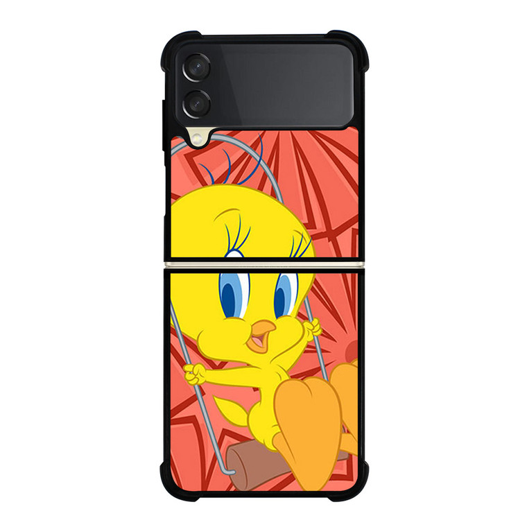 TWEETY BIRD LOONEY TUNES Samsung Galaxy Z Flip 3 Case Cover TWEETY BIRD LOONEY TUNES Samsung Galaxy Z Flip 3 Case Cover