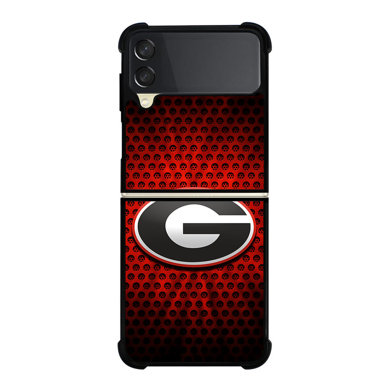 UGA GEORGIA BULLDOGS LOGO  Samsung Galaxy Z Flip 3 Case Cover UGA GEORGIA BULLDOGS LOGO  Samsung Galaxy Z Flip 3 Case Cover